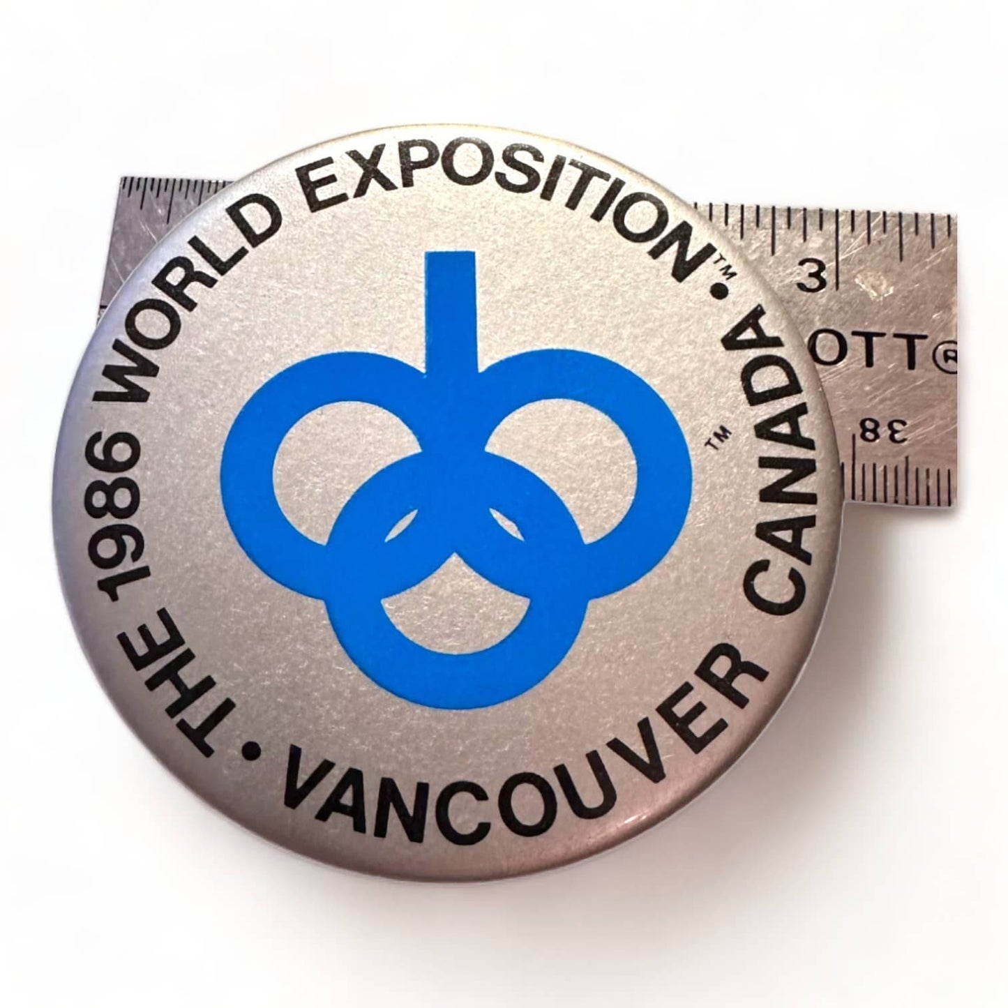 Vintage Expo '86 - The 1986 World Exposition - Pinback - Pin