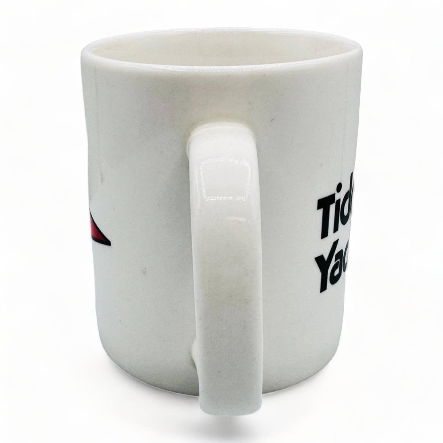 Tiddly Cove Yacht Club - Vintage 1980's White Mug