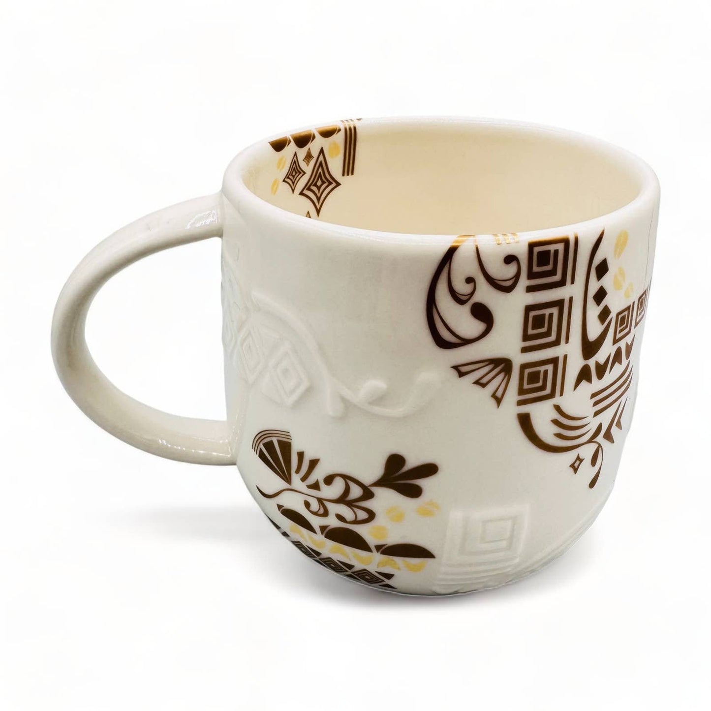 Aztec Summer Gold Coffee Mug - Starbucks 2012