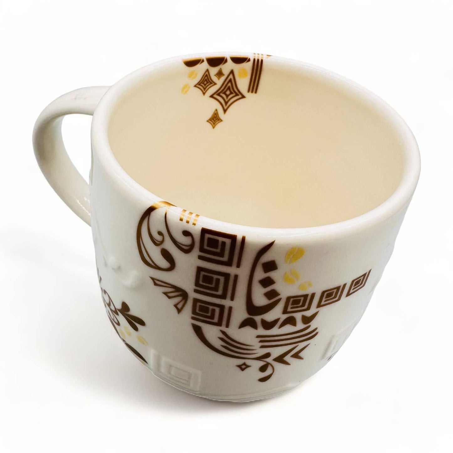Aztec Summer Gold Coffee Mug - Starbucks 2012