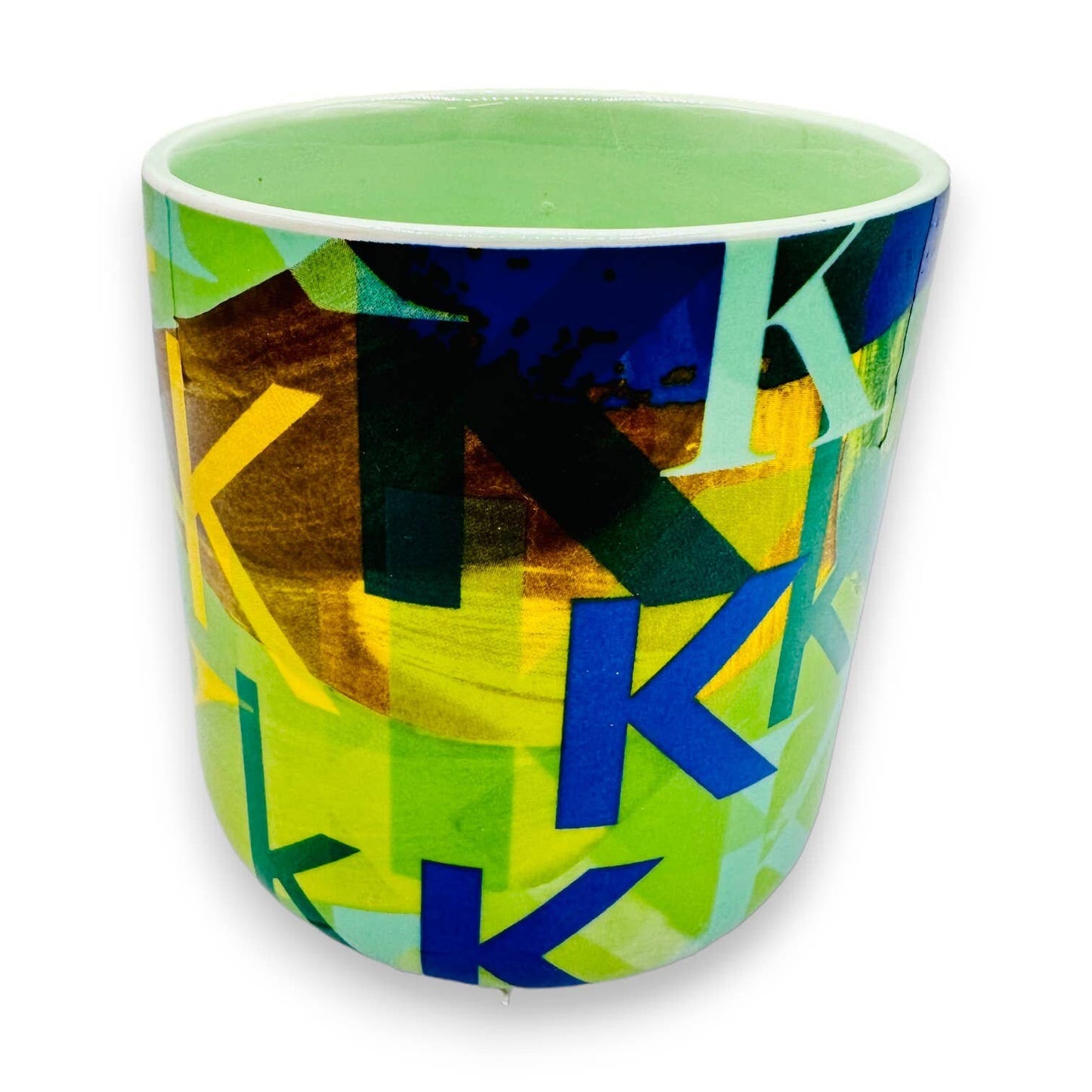 Anthropologie Letter Initial "K" Monogram Mug -