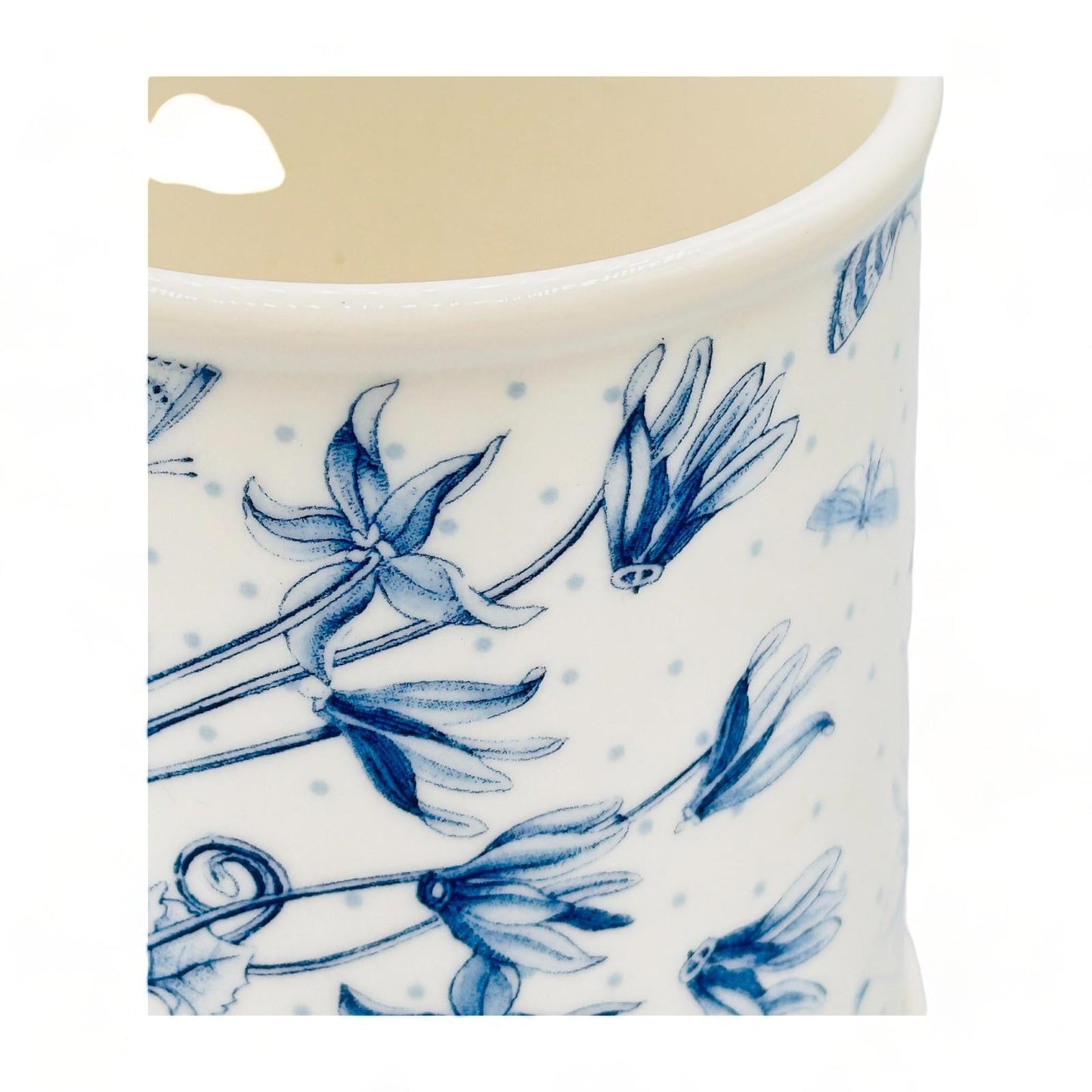 Portmeirion Bontanic Blue Tea Cup / Mug - Coffee Mug - Blue Botanical