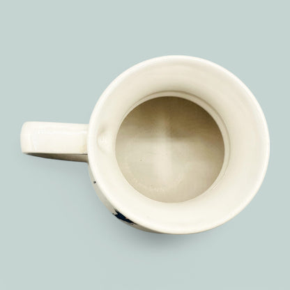 Vintage No Spill Mug Klutz Proof Mug Cartoon Design