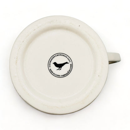 Anthropologie Mug - Monogram Letter J Coffee Mug - Shaving Mug