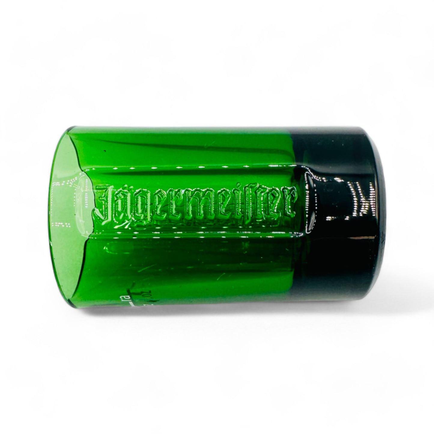 Retro JagerMeister Stag Head Shot Glasses in Green - Set of 3