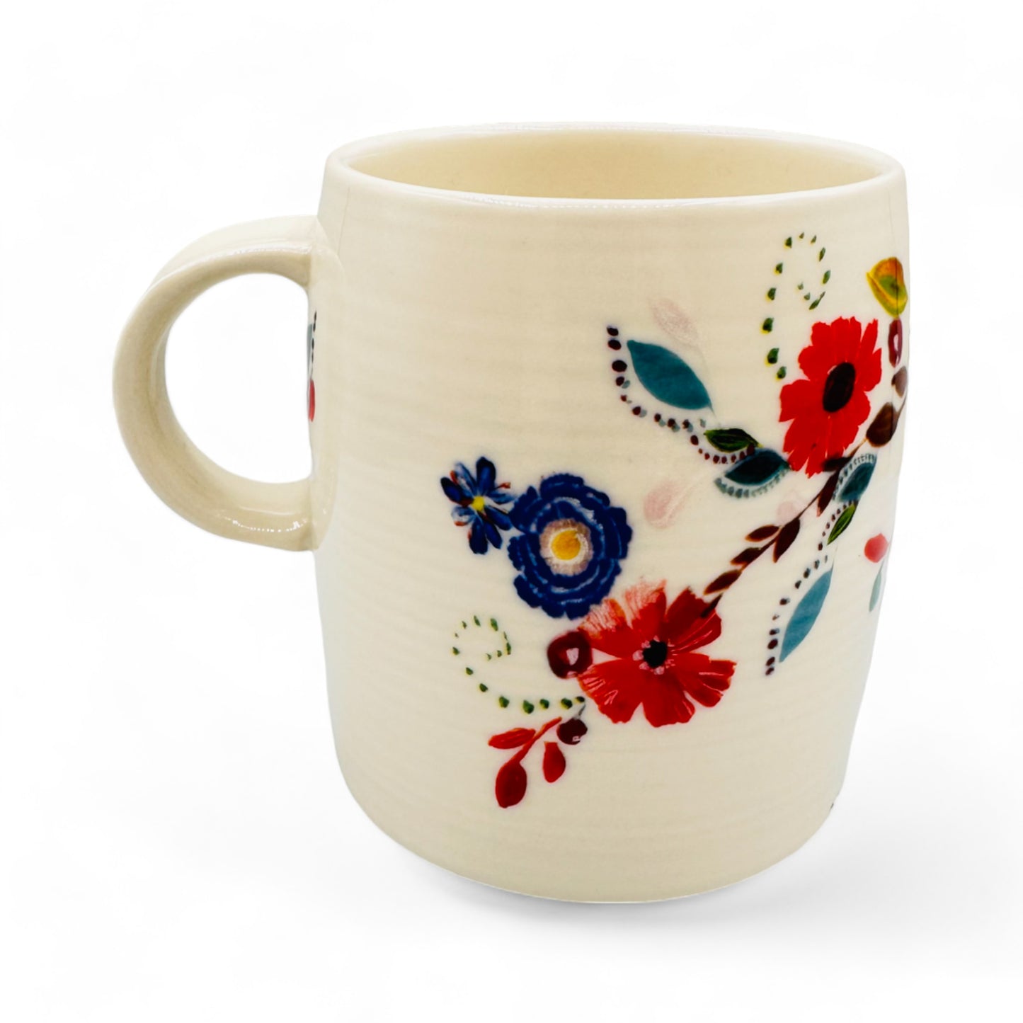 Anthropologie Floral Monogram Mug with Initial C by Starla M.