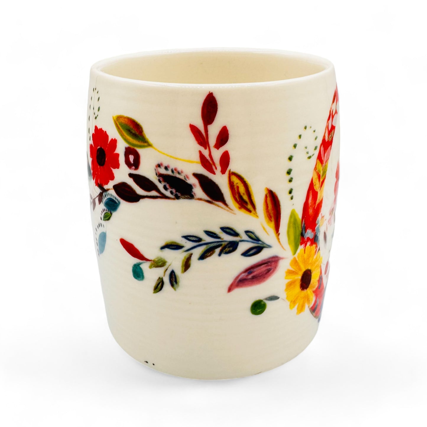 Anthropologie Floral Monogram Mug with Initial C by Starla M.