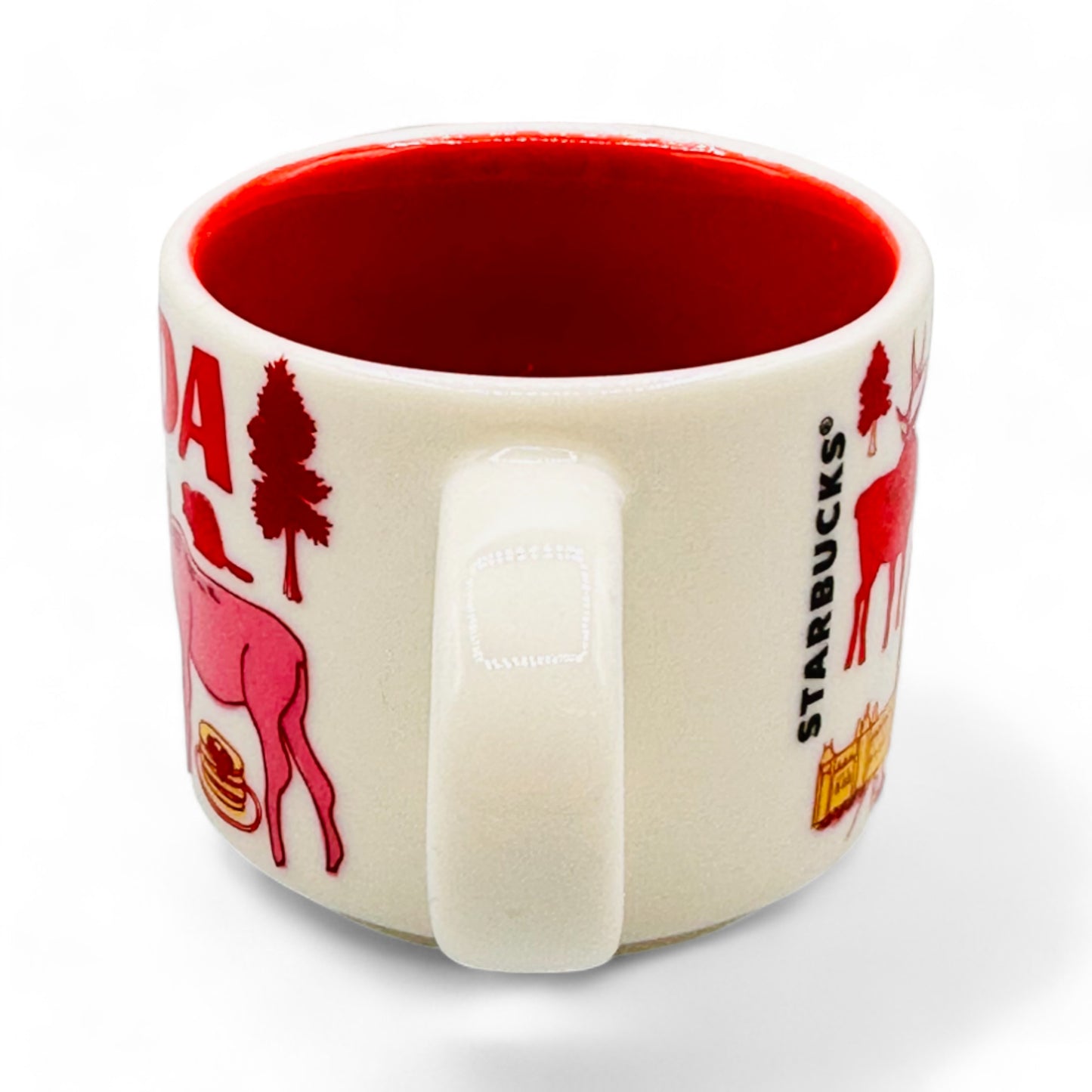 Starbucks Canada Demitasse Mug "Been There Series Across The Globe Collection" Shot Glass - Canadian Edition