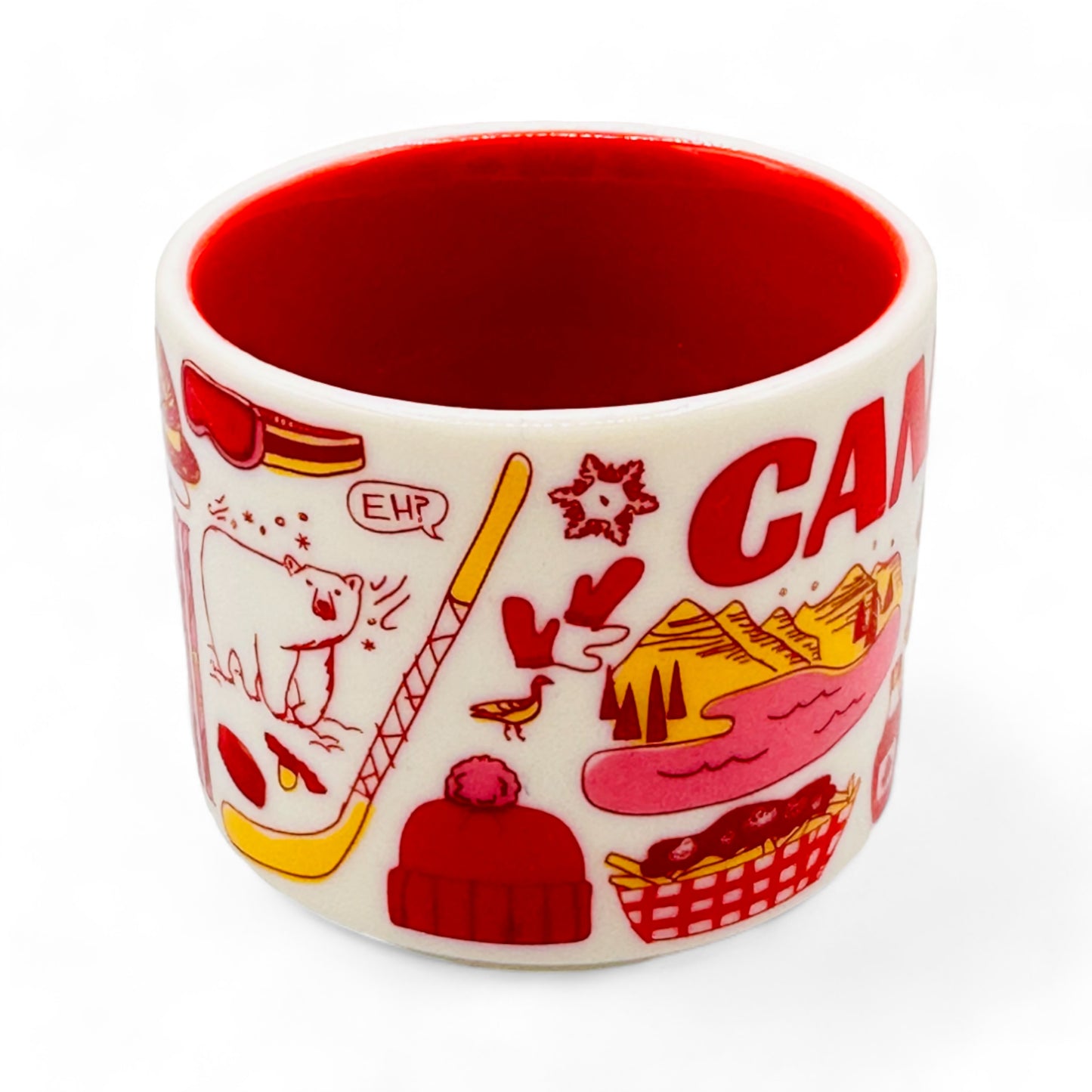 Starbucks Canada Demitasse Mug "Been There Series Across The Globe Collection" Shot Glass - Canadian Edition