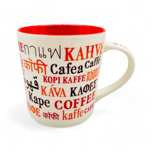 Starbucks Mug - Vintage - Coffee in Different Languages