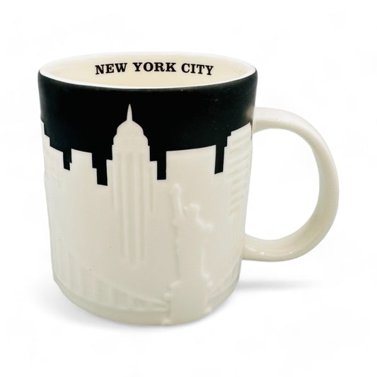 New York City Night Skyline Starbucks Mug - 2012 Collector's Edition