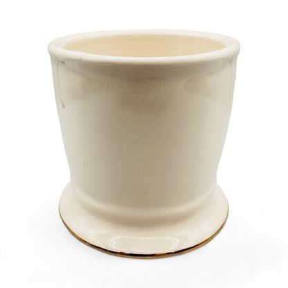 Anthropologie Mug - Monogrammed Gold Letter F Coffee Mug - Shaving Mug
