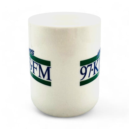 Vintage Vancouver 97 Kiss FM Coffee Mug - 96.9 CKKS FM Edition