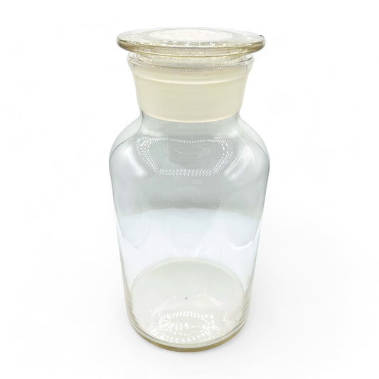 Extra Large Vintage Glass Apothecary Jar - 5000 mL Capacity