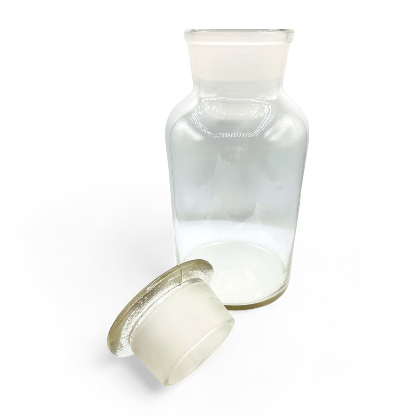 Extra Large Vintage Glass Apothecary Jar - 5000 mL Capacity