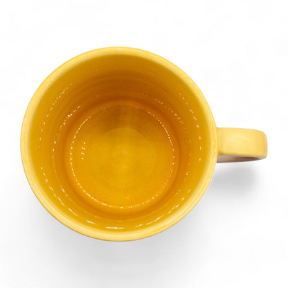 Anthropologie Lottie Monogrammed Red Mug with Initial D