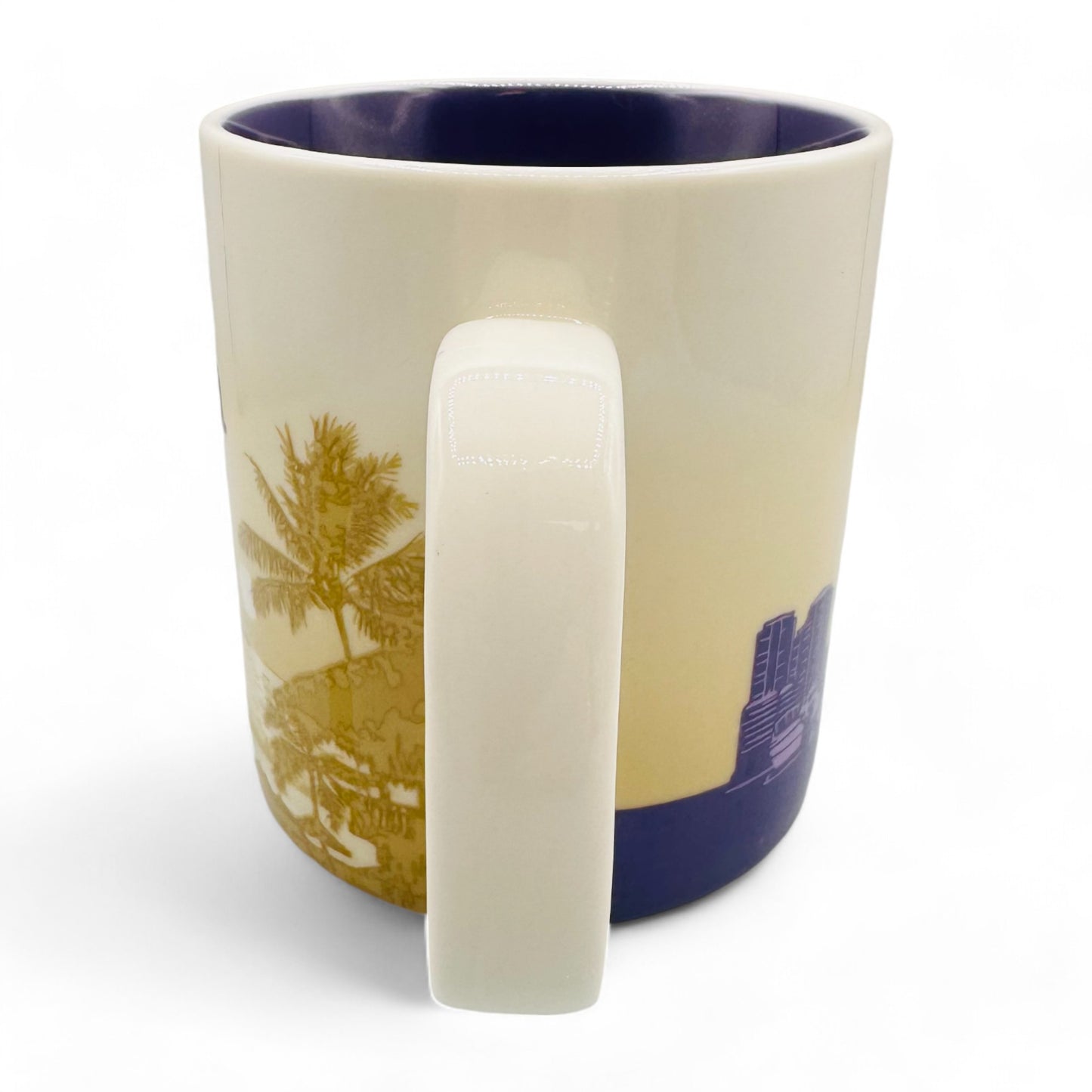 Starbucks Puerto Vallarta 2012 Coffee Mug with Palm Tree Design