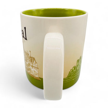 Montreal 2010 Starbucks Collector's Mug with Green Accents Global Icon