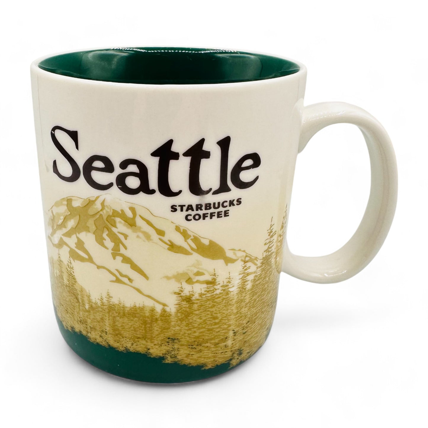 Seattle Skyline Vintage Starbucks Mug - Collector's Edition 2008