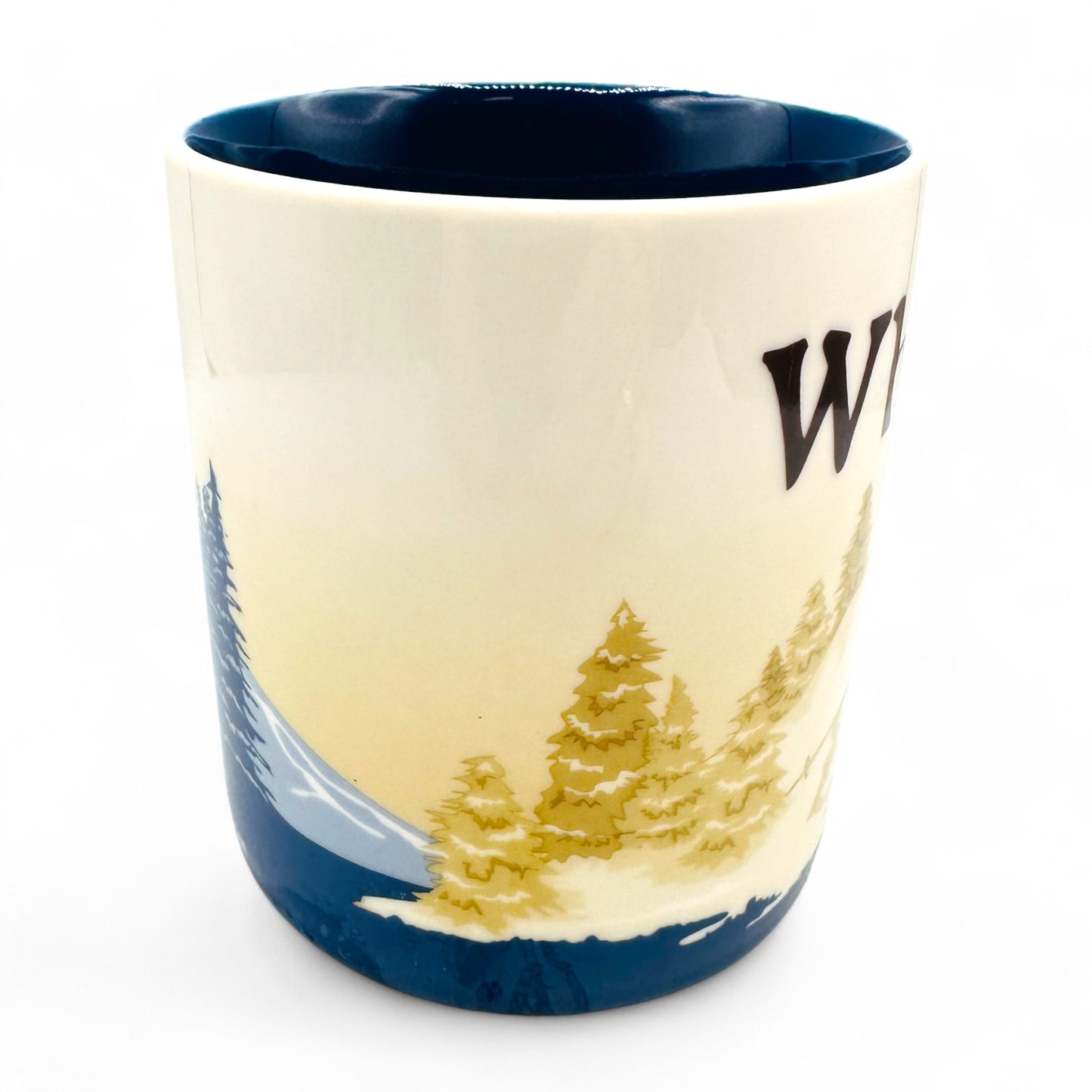 Starbucks 2009 Whistler Collector's Mug - Ski Motif