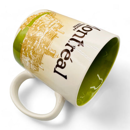 Montreal 2010 Starbucks Collector's Mug with Green Accents Global Icon