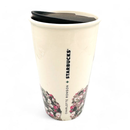 Charlotte Robinson Starbucks Travel Mug with Pencil Sketch Woman