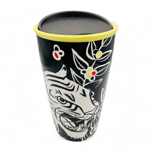 Tiger Design Starbucks Travel Tumbler Mug