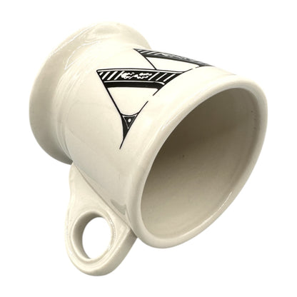 Anthropologie Mug - Monogram Letter W Coffee Mug - Shaving Mug