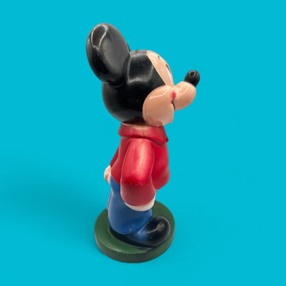 Vintage Mickey Mouse Money Bank - Save with a Smile 1960's