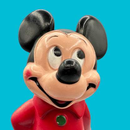 Vintage Mickey Mouse Money Bank - Save with a Smile 1960's