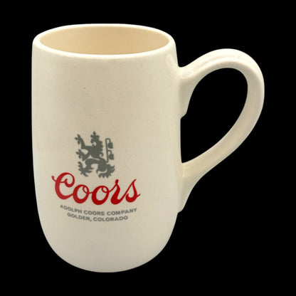 Vintage 1960s Adolph Coors Beer Mug (12oz) – Collectible Replacement Mug