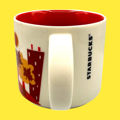 Starbucks "You Are Here" Collection - Montreal Mug (2015) - Replacement Mug! showcases Montreal's vibrant charm.