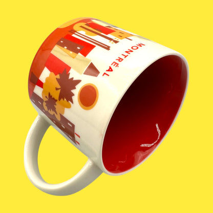 Starbucks "You Are Here" Collection - Montreal Mug (2015) - Replacement Mug! showcases Montreal's vibrant charm.