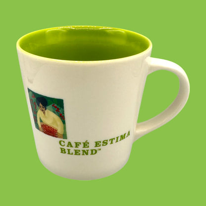 Starbucks Cafe Estima Blend Mug - 16 fl oz - 2005 - Rare Collectible! showcases a vibrant design perfect for collectors.