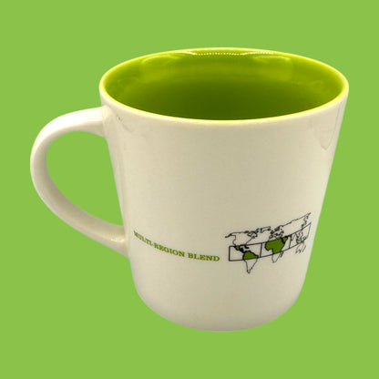 Starbucks Cafe Estima Blend Mug - 16 fl oz - 2005 - Rare Collectible! Features a coffee harvester illustration.