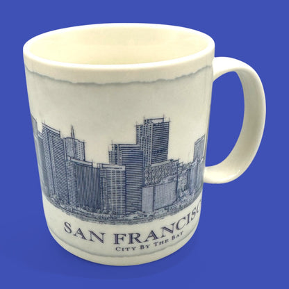 Starbucks San Francisco "City By The Bay" Architects Series Replacement Mug - 18 fl oz features a detailed skyline design.