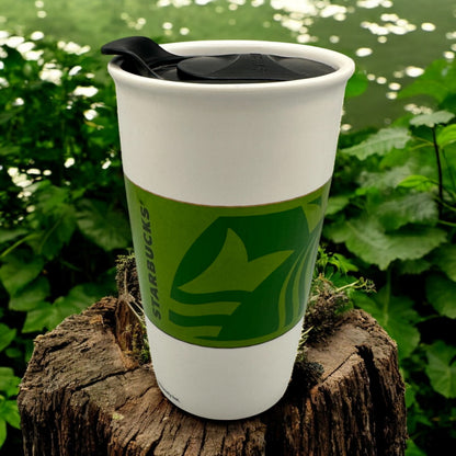 Starbucks Travel Mug (16oz) – Replacement Mug with Green Siren Wrap