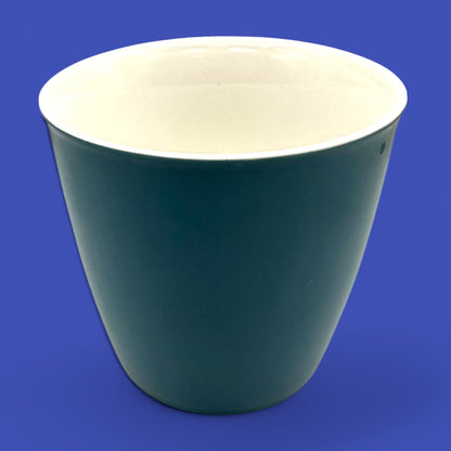 Starbucks Blue Ceramic Replacement Mug with White Lettering - 14 fl oz / 414 ml - 2010, featuring a modern design.