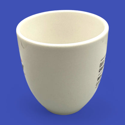 Classic A&W replacement mug in white ceramic, perfect for collectors and nostalgic coffee lovers.