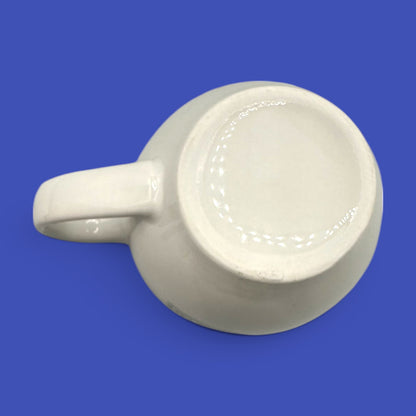 Classic A&W replacement mug, bright white ceramic, ideal for nostalgic coffee moments and collectors of A memorabilia.