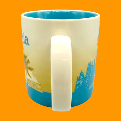 Starbucks California Global Icon Coffee Cup (14oz) – Replacement Mug with Palm Design