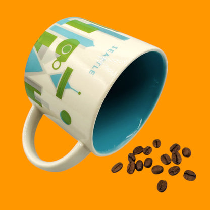 Starbucks Seattle “You Are Here” Coffee Cup (14oz) – Replacement Mug