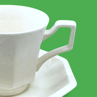 Johnson Bros Heritage Ironstone Cup and Saucer – Octagonal English Set
