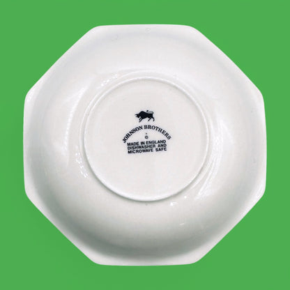 Johnson Bros Heritage Ironstone Cup and Saucer – Octagonal English Set
