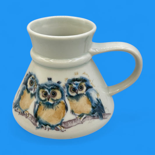 Vintage Otagiri Japan Owl Travel Mug – No Spill Wide Base