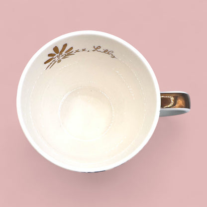Lilly Pulitzer Floral Ceramic Mug with Gold Handle – Anthropologie Replacement Mug