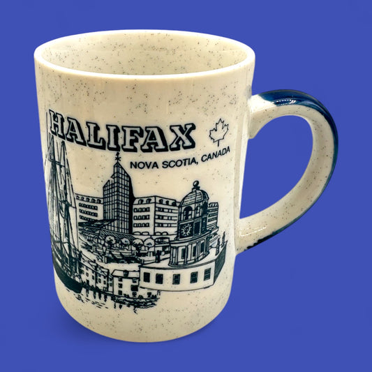 Halifax Canada Souvenir Ceramic Mug – Bluenose II Design – Replacement Mug