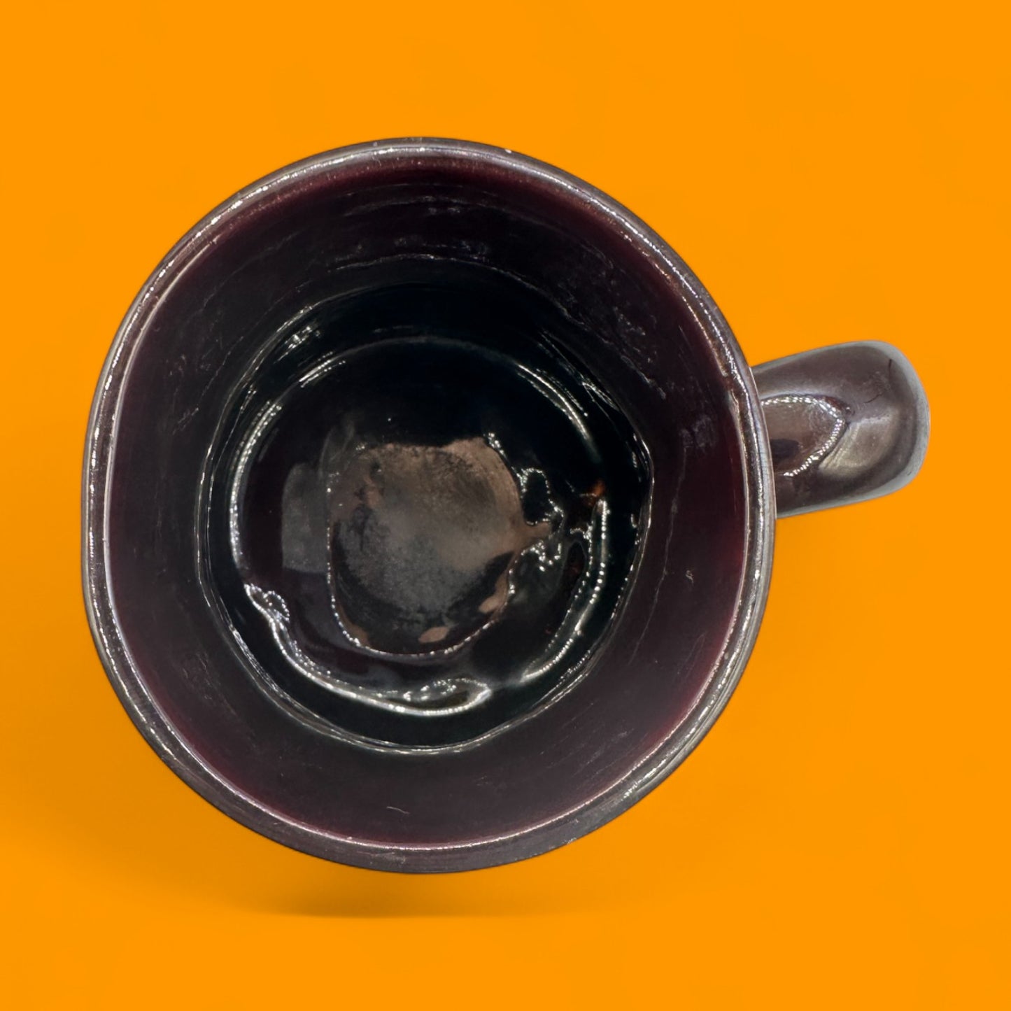 Vintage Laurentian lava glaze mug – Quebec 1960s replacement mug