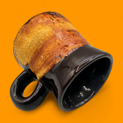 Vintage Laurentian lava glaze mug – Quebec 1960s replacement mug
