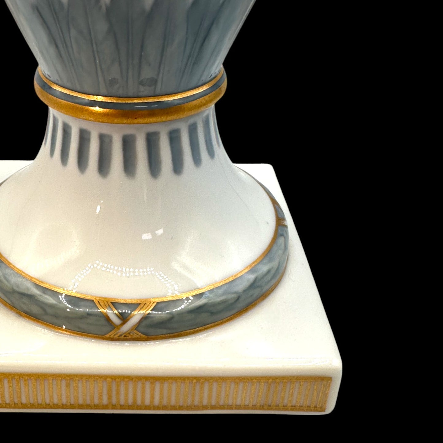 Antique Royal Copenhagen Trophy Vase 1798-1923 with Lid & Ornamental Design